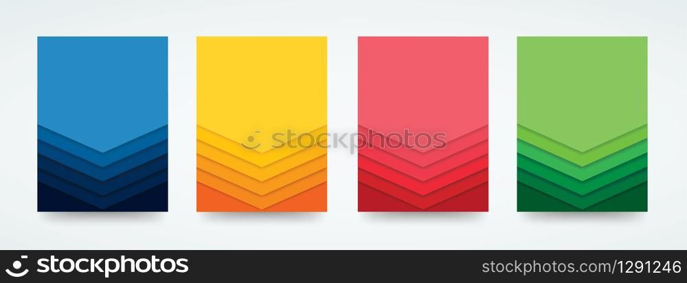 colorful lines template background vector illustration EPS10