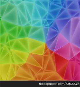  colorful low poly background with triangles, vector EPS10 with mesh. vector  low poly art, background