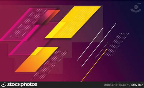 colorful minimal design art background vector abstract