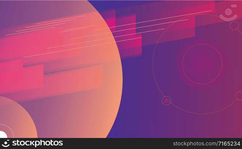 colorful minimal vector design art geometric background