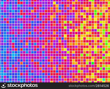 colorful mosaic abstract background, vector without gradient