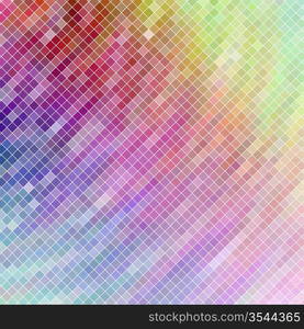 colorful mosaic abstract background, vector without gradient