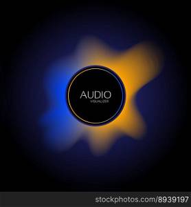 Colorful music equalizer, audio visualizer