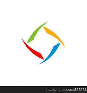Colorful Ornamental Logo Template Illustration Design. Vector EPS 10.