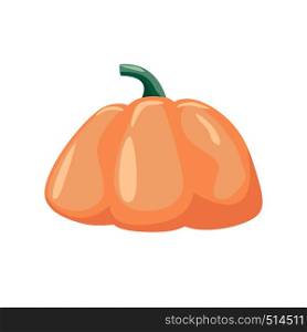 colorful pumpkin over white background vector illustration. Halloween sumbol. colorful pumpkin over white background vector illustration.