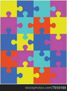 colorful puzzle