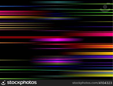 Colorful rainbow background with ribbon effect and gradient