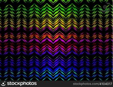 Colorful rainbow zig zag effect ideal as a desktop or background
