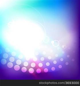 Colorful shiny abstract template