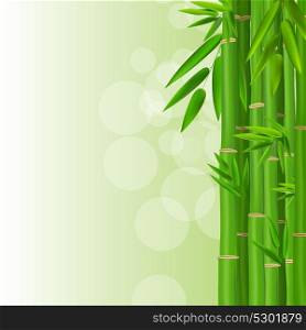 Colorful Stems and Bamboo Leaves Background. Vector Illustration. EPS10. Colorful Stems and Bamboo Leaves Background. Vector Illustration