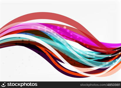 Colorful stripes on light background. Vector template background for workflow layout, diagram, number options or web design