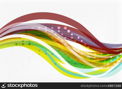 Colorful stripes on light background. Vector template background for workflow layout, diagram, number options or web design