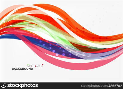 Colorful stripes on light background. Vector template background for workflow layout, diagram, number options or web design