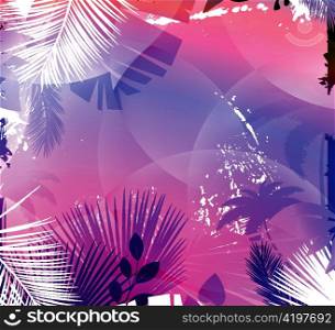 colorful summer background vector illustration