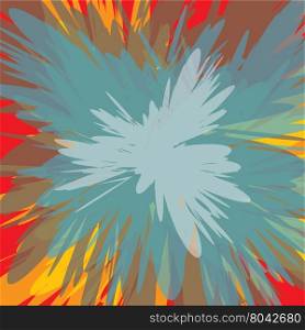 colorful supernova blast background. colorful supernova blast background theme vector art illustration