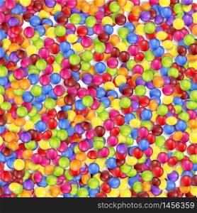 Colorful Sweet candies background.vector
