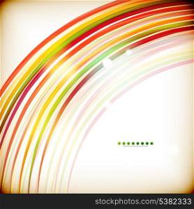 Colorful swirl lines abstract background for business template, technology template, presentation