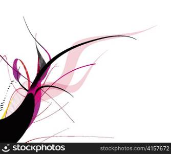 colorful swirls vector illustration