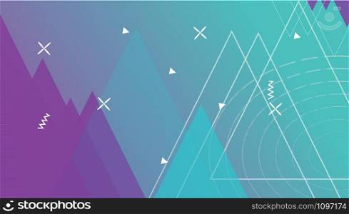 colorful vector design geometric abstract background art