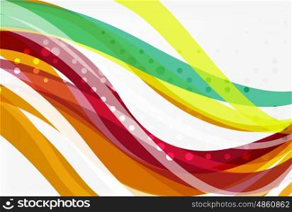 Colorful wave abstract background. Colorful wave abstract background. Vector template background for workflow layout, diagram, number options or web design