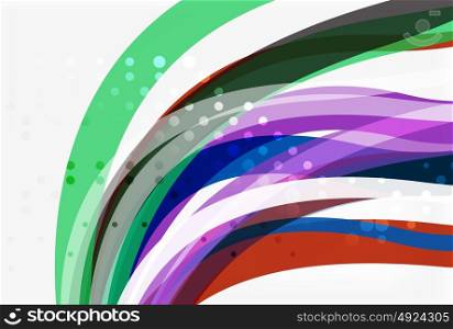 Colorful wave abstract background. Colorful wave abstract background. Vector template background for workflow layout, diagram, number options or web design