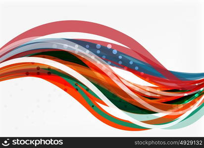 Colorful wave abstract background. Colorful wave abstract background. Vector template background for workflow layout, diagram, number options or web design