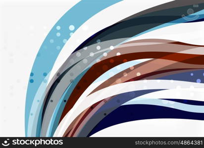 Colorful wave abstract background. Vector template background for workflow layout, diagram, number options or web design