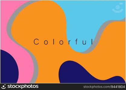 colorfull abstract background vector illustration 