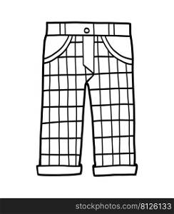 Coloring book for children, Trousers