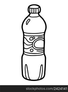 Coloring book for children, Water bottle