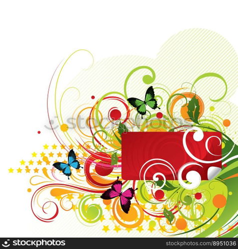 Colour composition vector image