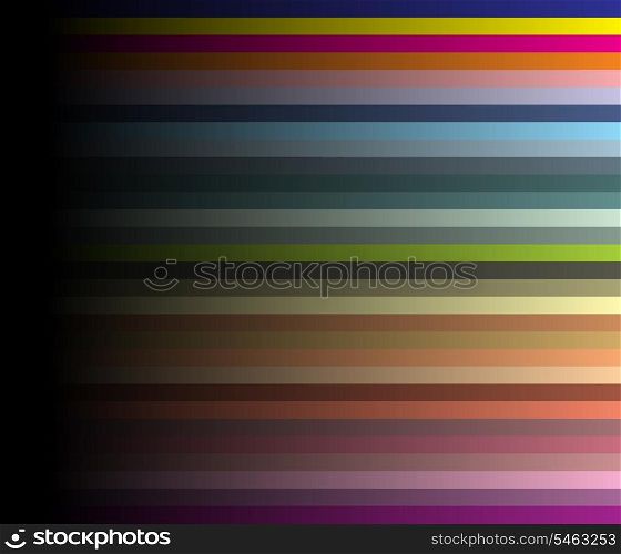 Colour structure. Colour structure on a black background. A vector illustration