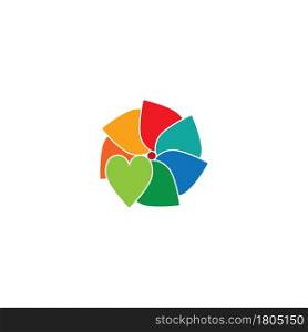 colourful abstract icon,illustration logo design.
