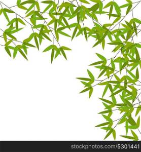 Colourful Bamboo Leaves. Vector Illustration. EPS10. Colourful Bamboo Leaves. Vector Illustration.