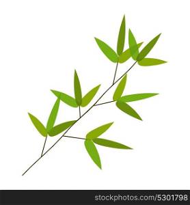 Colourful Bamboo Leaves. Vector Illustration. EPS10. Colourful Bamboo Leaves. Vector Illustration.