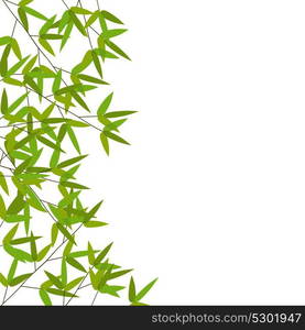 Colourful Bamboo Leaves. Vector Illustration. EPS10. Colourful Bamboo Leaves. Vector Illustration.