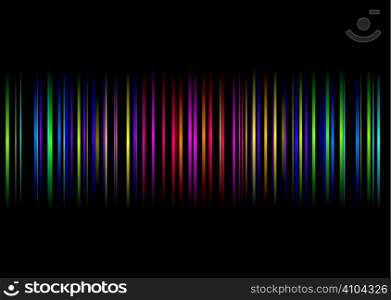 Colourful illustrated abstract background with vertical bars and stripes