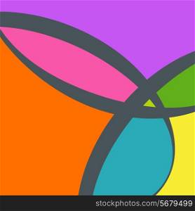 Colourfull Abstract Geometric Background Vector Illustration. EPS10