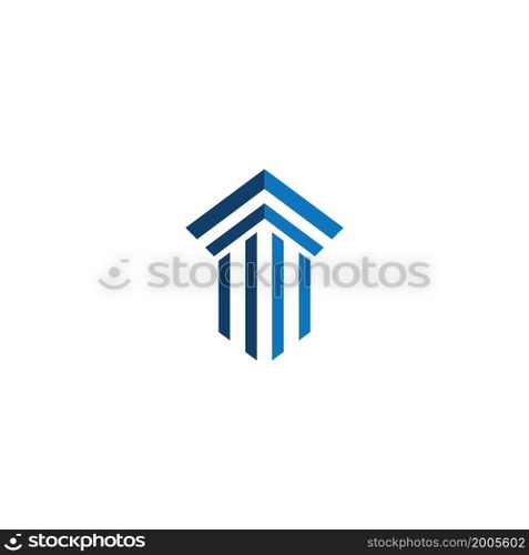 column Logo vector Template