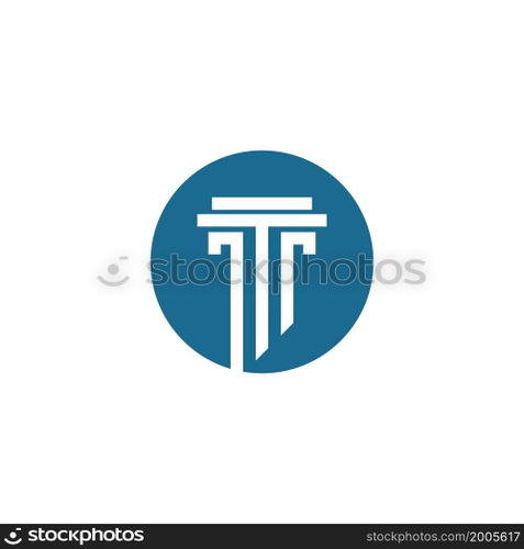column Logo vector Template