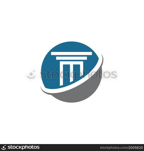 column Logo vector Template