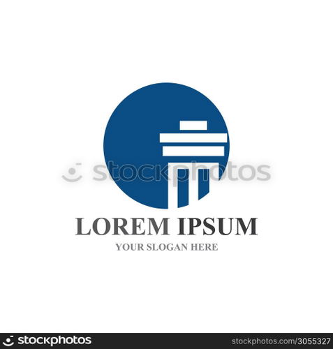 column Logo vector Template