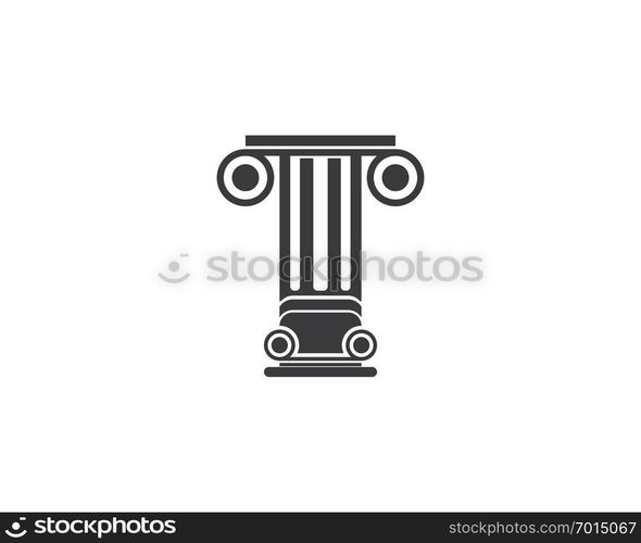 column Logo vector Template