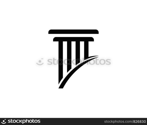 column Logo vector Template