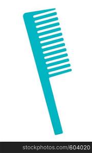 Comb for hair vector cartoon illustration isolated on white background.. Comb for hair vector cartoon illustration.