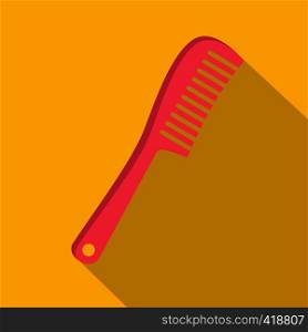 Comb icon. Flat illustration of comb vector icon for web. Comb icon, flat style