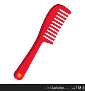 Comb icon flat isolated on white background vector illustration. Comb icon isolated