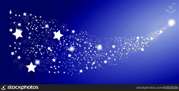 Comet Star on White Background. Vector Illustration. EPS10. Comet Star on White Background. Vector Illustration.