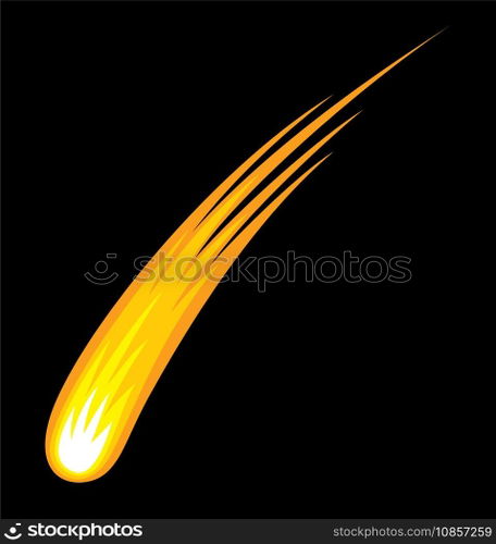 Comet vector image