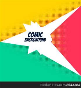 comic background with bright halfto≠effect vector. comic background with bright halfto≠effect